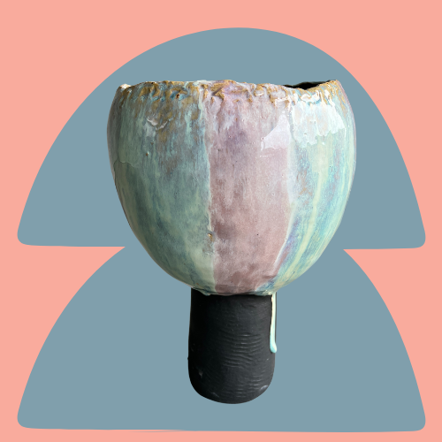 Brutalist Vase