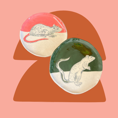 Rat Plate Rat Plate Rat Plate