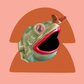 Frog Ashtray