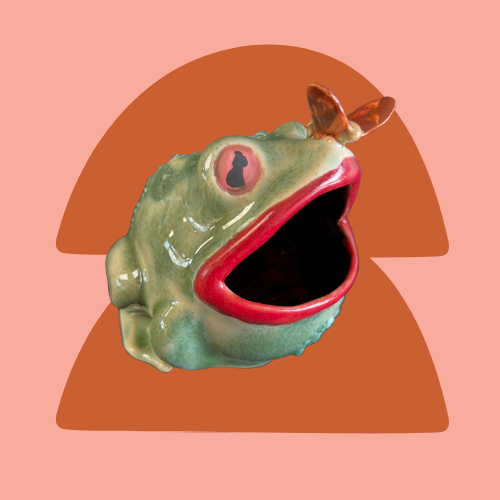 Frog Ashtray