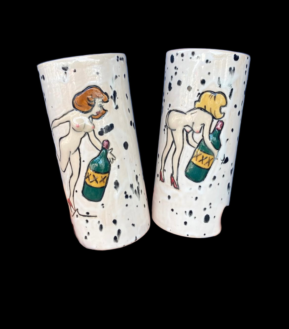 Custom Sexy Lady Cup Set