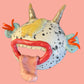 Wall Mask with Tongue Out