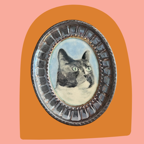 Custom Ceramic Pet Portrait